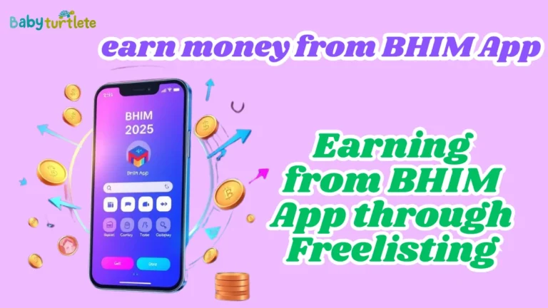 How to earn money from BHIM App online from home